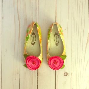 Joyfolie floral ballet flats